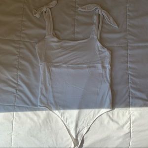 Abercrombie & Fitch White Bodysuit